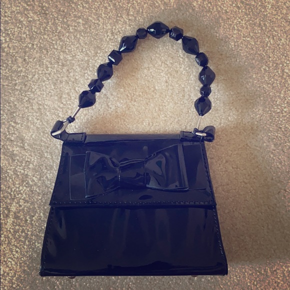Handbags - Glossy black Mini-bag